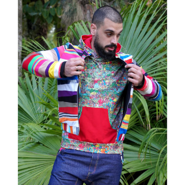Chaqueta ARCOIRIS HOMBRE - Imagen 2